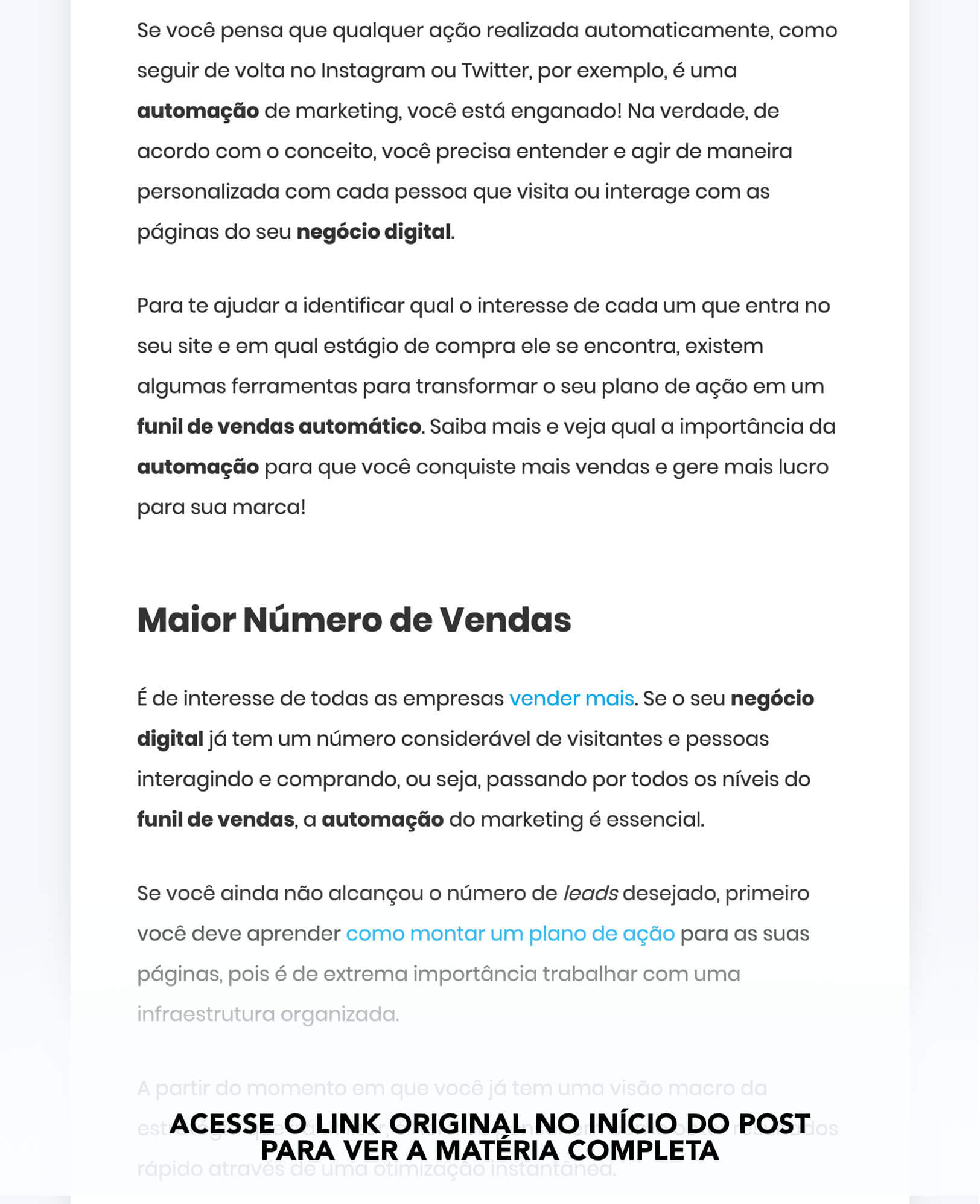 importância da automação em negócios digitais alan mosko